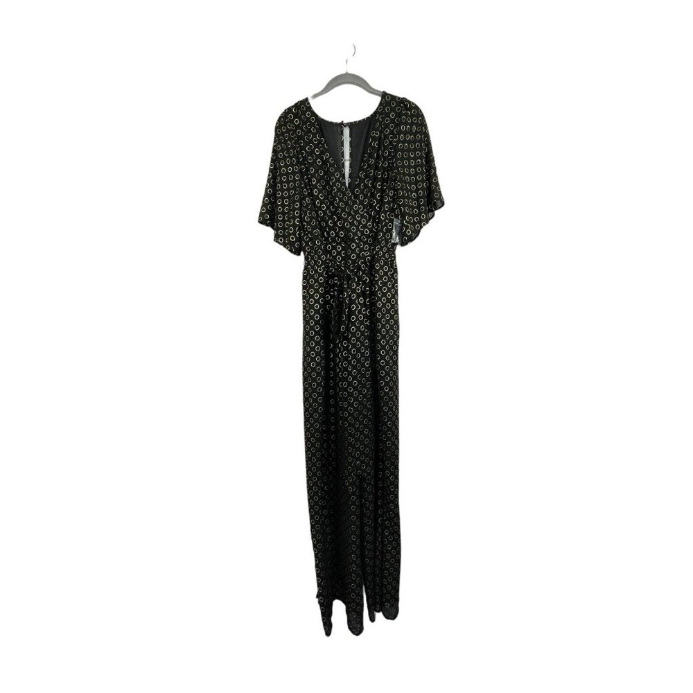 ModCloth Black Gold Jumper New With Tags Size Large